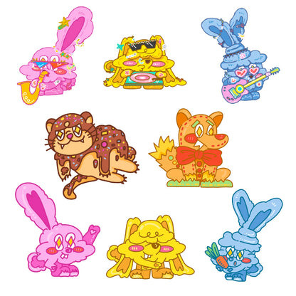 Rabbits Stickers