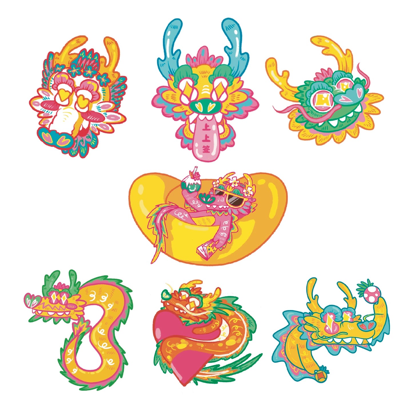 Dragon Stickers